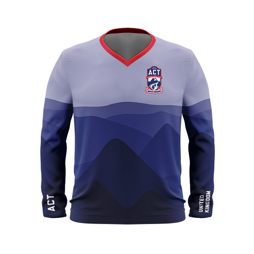ACT Country Jersey "United Kingdom" Slim Fit