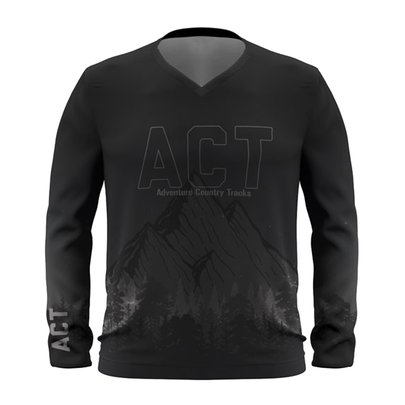 ACT Jersey "todo negro" NEW FIT Colección 2024