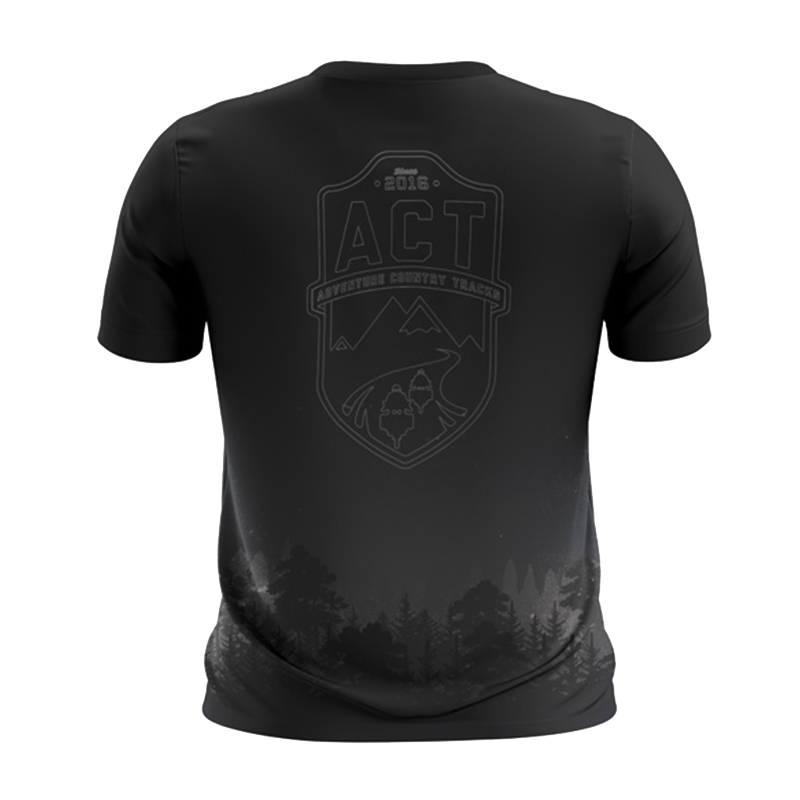ACT Rider T-Shirt "all black" New 2024 – Image 2