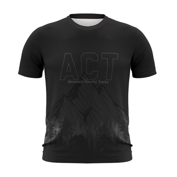 ACT Rider T-Shirt "all black" New 2024